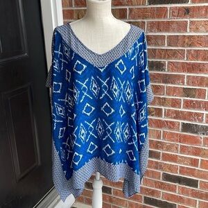Lane Bryant Poncho Style Blouse‎ Top